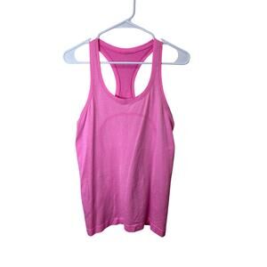 LuLulemon Swiftly Tech Tank Top Racerback Hot Pink Sz 6 Women’s Athleisure